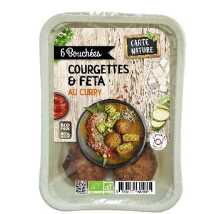Bouchees Courgettes Feta Curry 180 G