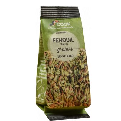 Cook Fenouil Graines Eco Recharge 30g De France