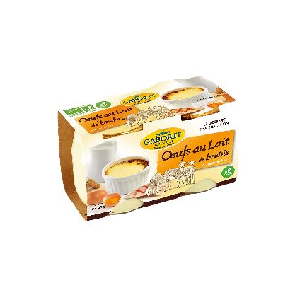 Oeufs Lait Brebis 2x125g De France