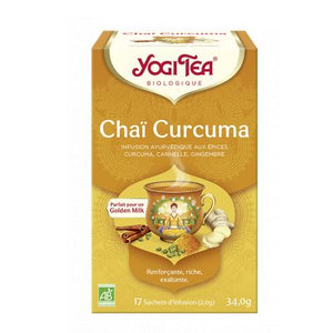 Yogi Tea Chai Curcuma 17 Inf.
