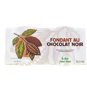 Fondants Chocolat Noir 2 X90g