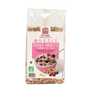 Muesli Super Fruits Graines De Chia 375 G